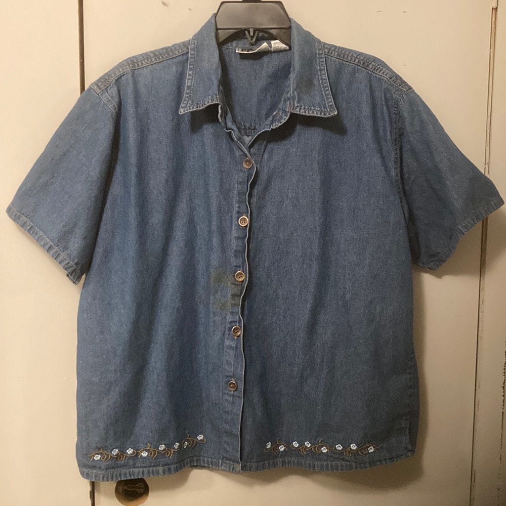 Proudly Plus Denim Shirt